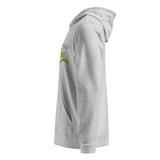 Men heather grey hoodie