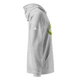 Men heather grey hoodie