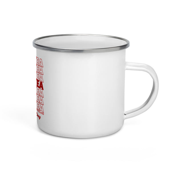 White Enamel Mug