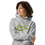 Women heather grey oversized hoodie