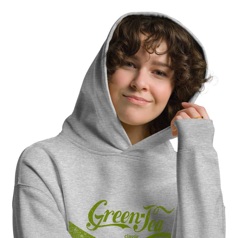 Women heather grey oversized hoodie