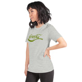 Women heather grey shirt