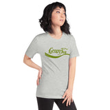 Women heather grey shirt